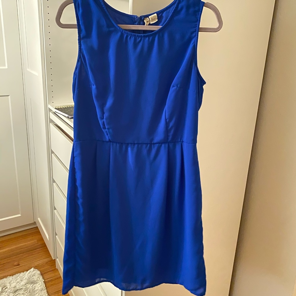 Japna Royal Blue Mini Dress size L